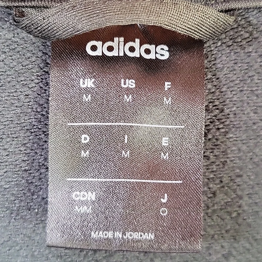 Adidas gray hoodie,  size M